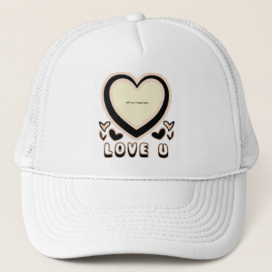 LOVE U Teddy Bear T-Shirt Trucker Hat
