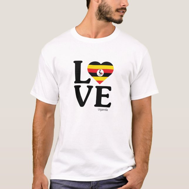 Love Uganda T-Shirt (Front)