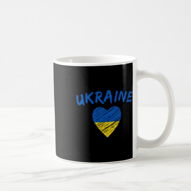 Love Ukraine  Coffee Mug (Right)