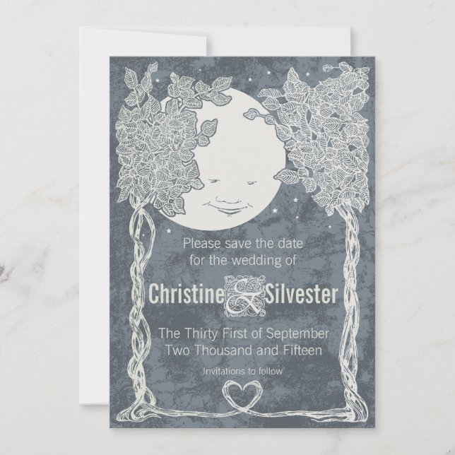 Love Under the Stars, save the date (Front)