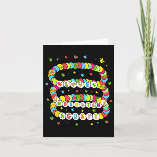 Love Understand Accept Autism Awareness  Card