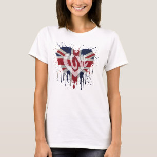 Love United Kingdom Flag T-Shirt