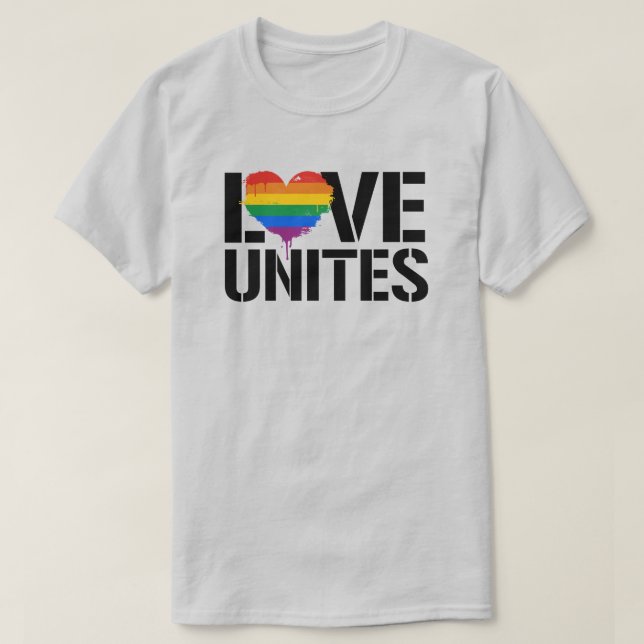 Love Unites T-Shirt (Design Front)