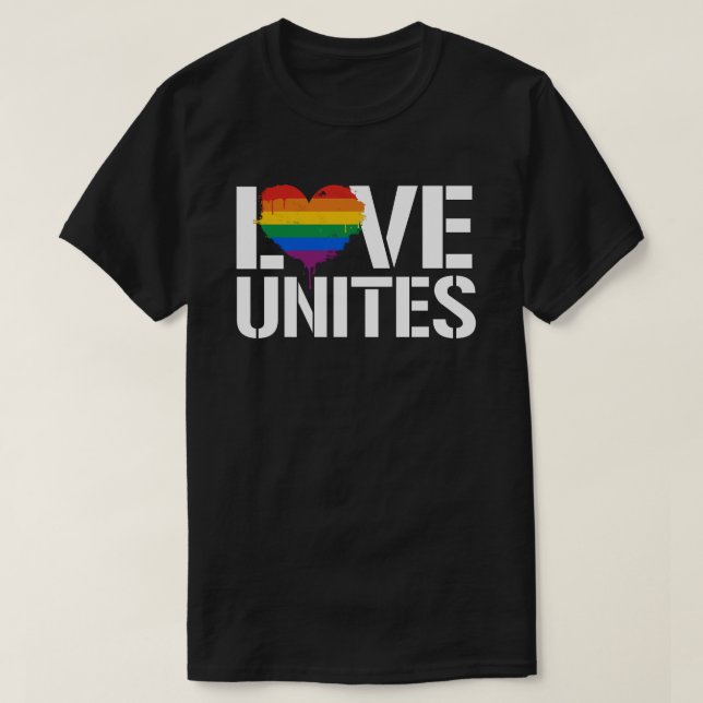 Love Unites T-Shirt (Design Front)