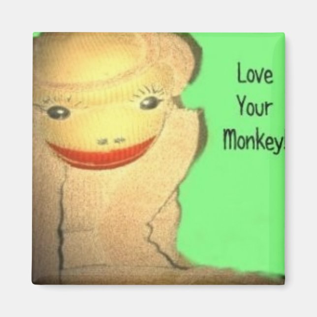 Love Ur Monkey! Magnet (Front)