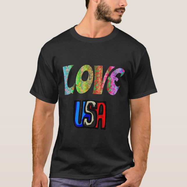 Love USA T-Shirt (Front)