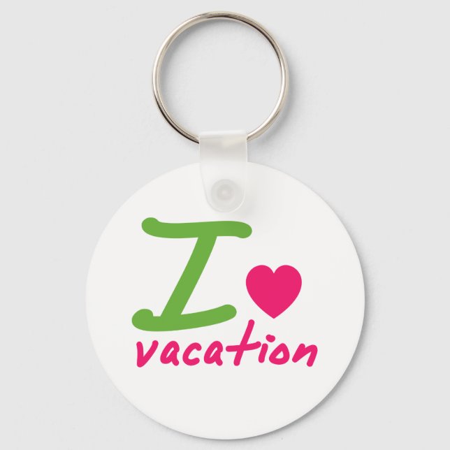 Love vacation key ring (Front)