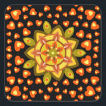 LOVE VALENTINE, BIRTHDAY PARTY GIFT WITH HEARTS SQ SQUARE STICKER<br><div class="desc">This design is more suitable for enhance the creativity of people</div>