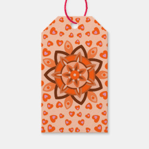 LOVE VALENTINE, BIRTHDAY, PARTY, GIFT WITH HEARTS  TAGS