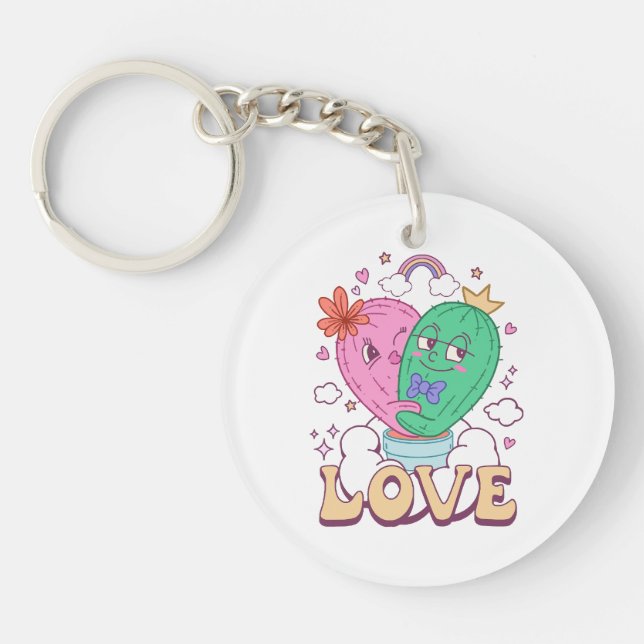 Love Valentine Key Ring (Front)