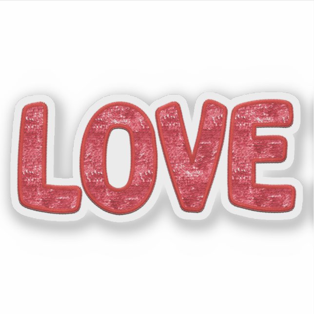 Love Valentine Sticker - Valentine Sticker (Front)