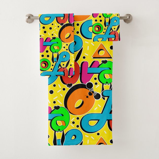 Love, Valentine's day Bath Towel Set (Insitu)