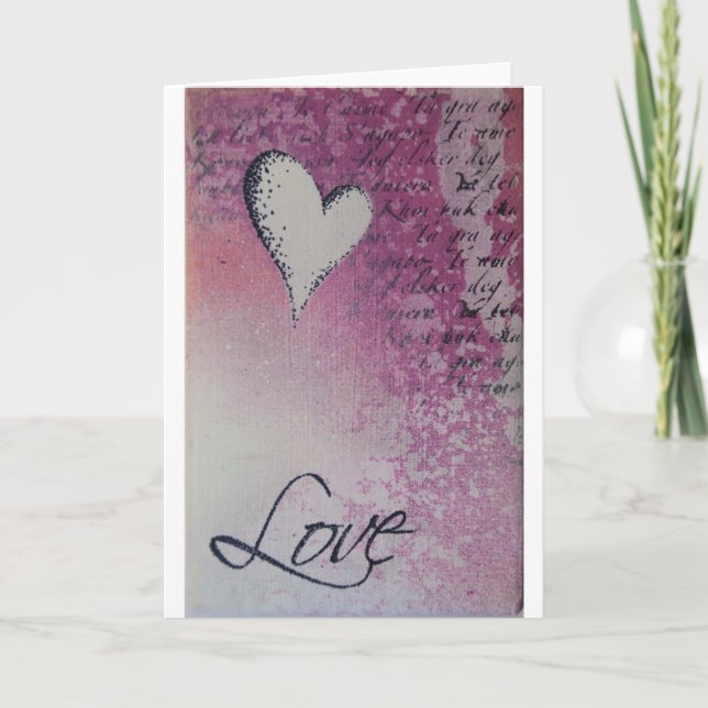 Love Valentines Day Card (Front)