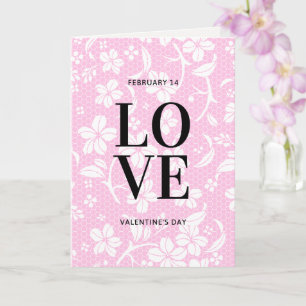 LOVE Valentine's Day Card