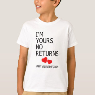 Love Valentine's Day Cute Couples Heart Funny Gift T-Shirt