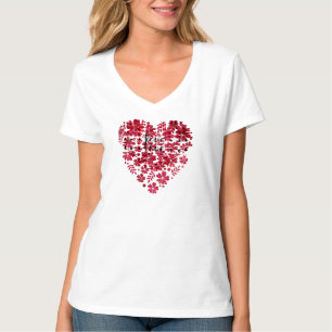 Love Valentine's day red heart T-Shirt
