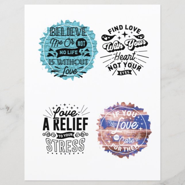 Love Valentines Day Romantic Quotes (Front)
