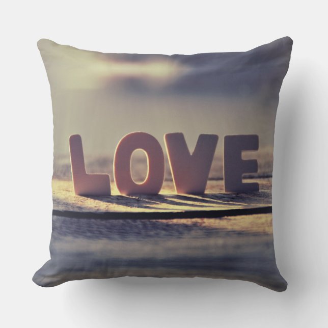 Love  Valentine's day Throw Pillow (Front)