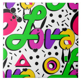 Love, Valentine's day Tile