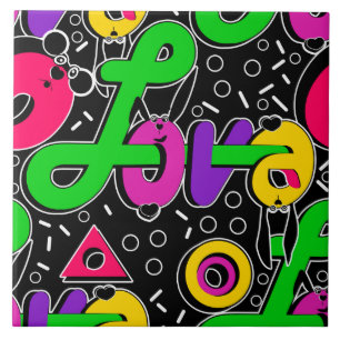 Love, Valentine's day Tile