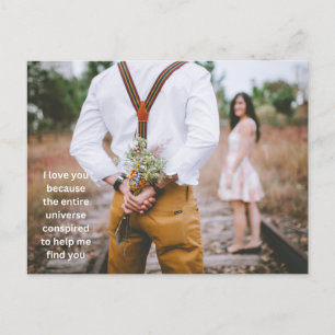 Love valentine's gift holiday card