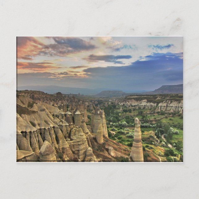 love valley in Capadoccia Postcard (Front)