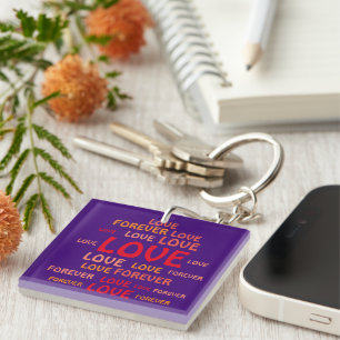 LOVE VALNTINE, BIRTHDAY GIFT BOYFRIEND, WIFE  KEYC KEY RING