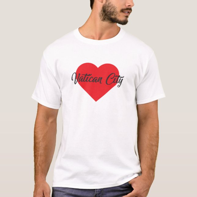 Love Vatican City T-Shirt (Front)