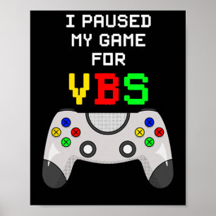 Love Vbs 2024 Video Game Vacation Bible School Gam Poster