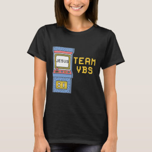 Love Vbs 2024 Video Game Vacation Bible School Ret T-Shirt