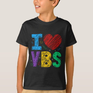 Love vbs vacation bible school squad religious T-Shirt