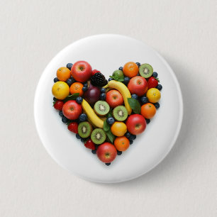 Love Vegan 6 Cm Round Badge