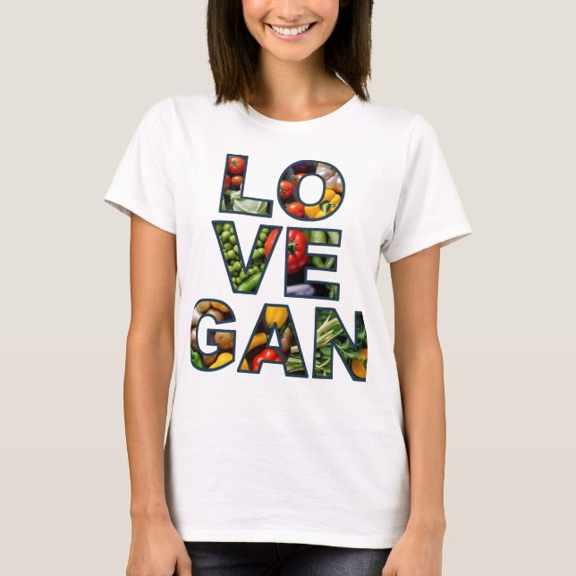 Love Vegan T-Shirt (Front)