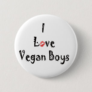 Love Vegans Button