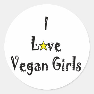 Love Vegans Stickers