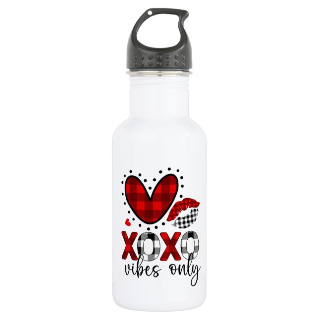 Love Vibes Only Water Bottle (Front)