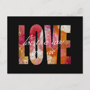 Love Vintage Postcard