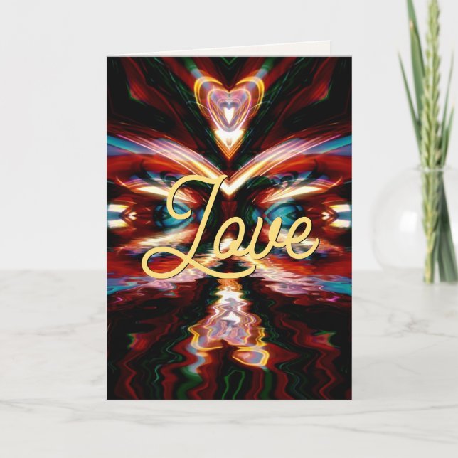 Love Visionary Fractal Card (Front)