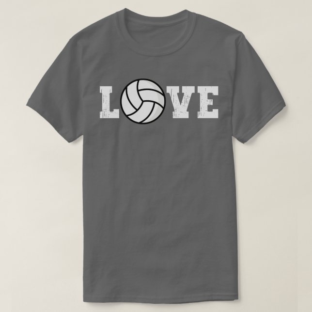 Love Volleyball 18 T-Shirt (Design Front)