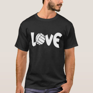 Love Volleyball Coach Fan Player Beach Volleyball  T-Shirt
