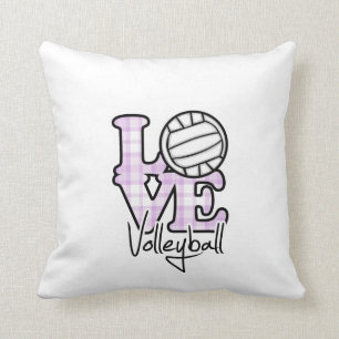 Love Volleyball Cushion