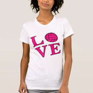 Love Volleyball (Pink) T-Shirt