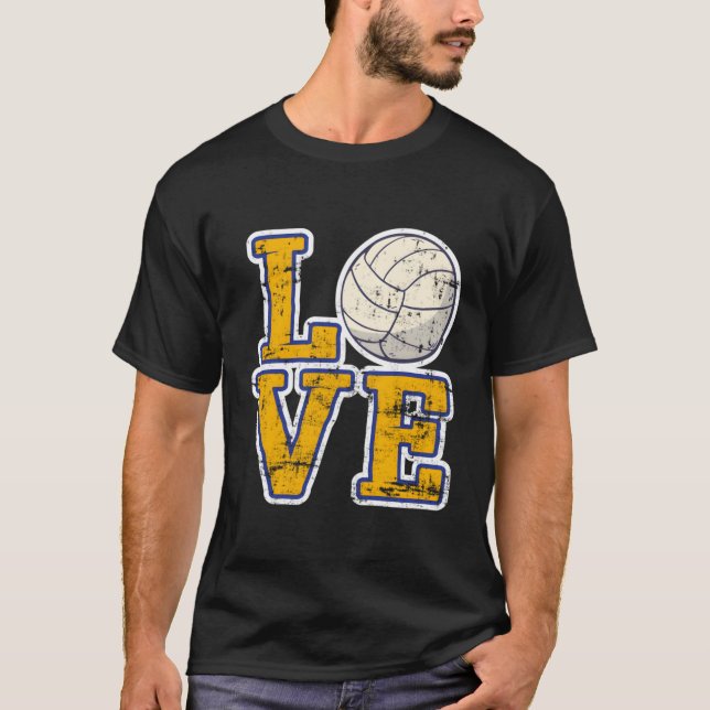 Love Volleyball T-Shirt (Front)