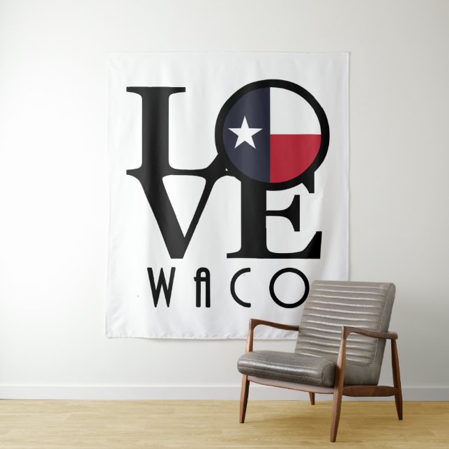 LOVE Waco Tapestry (In Situ)