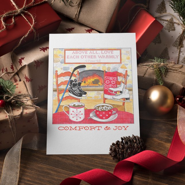 Love Warmly Christmas Card (Creator Uploaded)