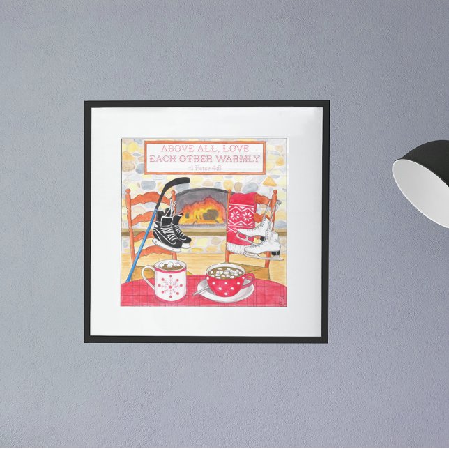 Love Warmly Photo Print (Creator Uploaded)