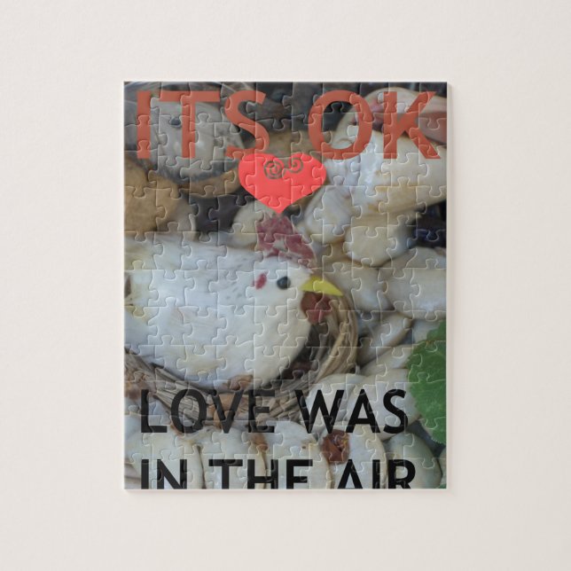 Love was in the Air Jigsaw Puzzle (Vertical)