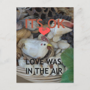Love was in the Air Postcard