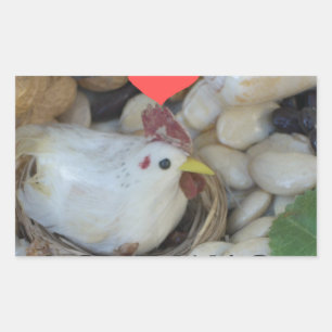 Love was in the Air Rectangular Sticker