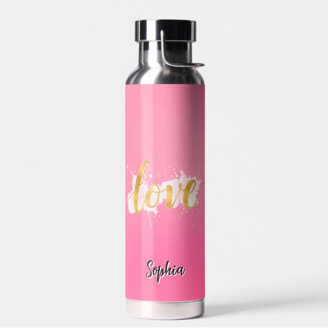 Love Water Bottle (Left)